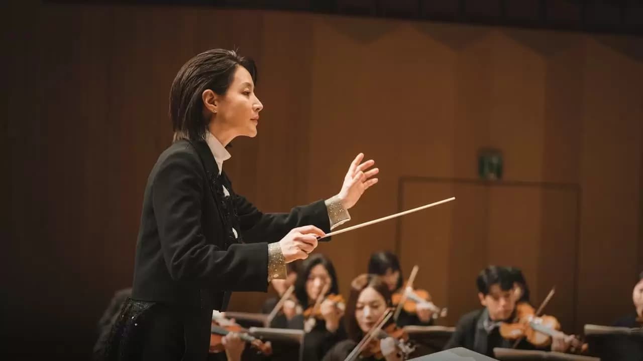 Maestra: Strings of Truth Backdrop