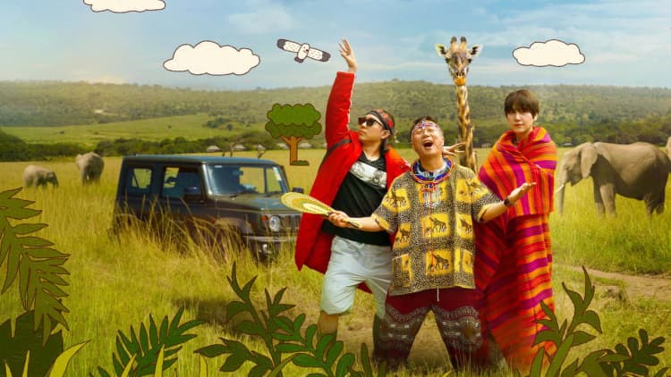 Three Idiots in Kenya Poster