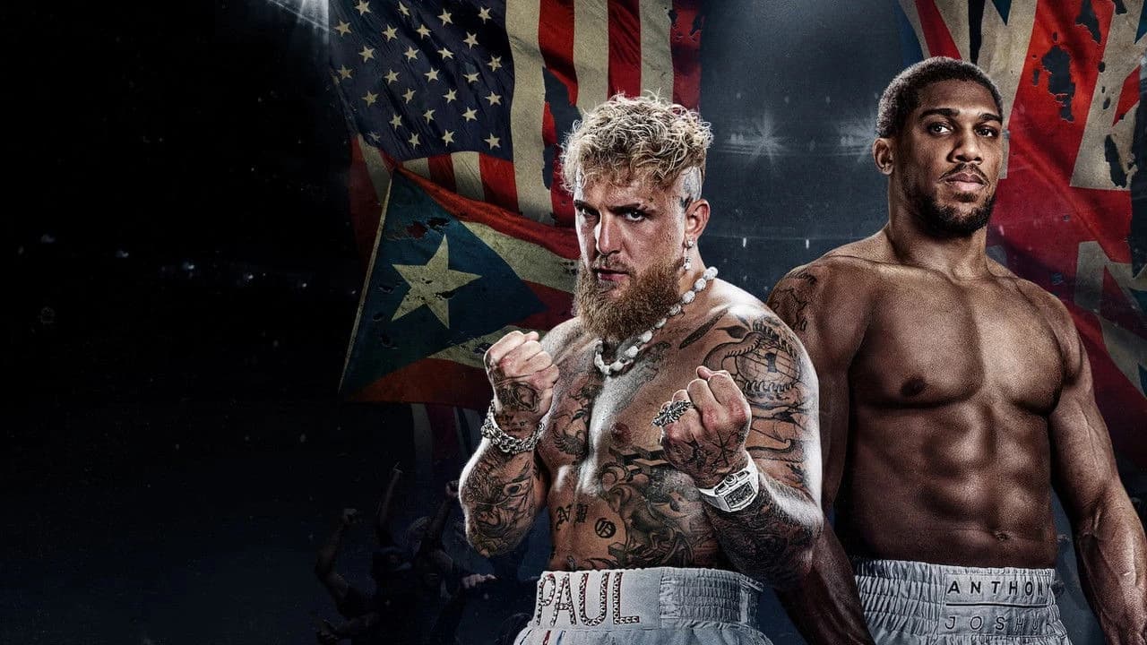 Jake Paul vs. Anthony Joshua Backdrop