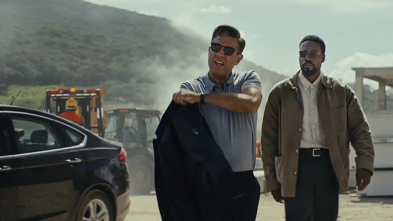 Man on Fire Backdrop