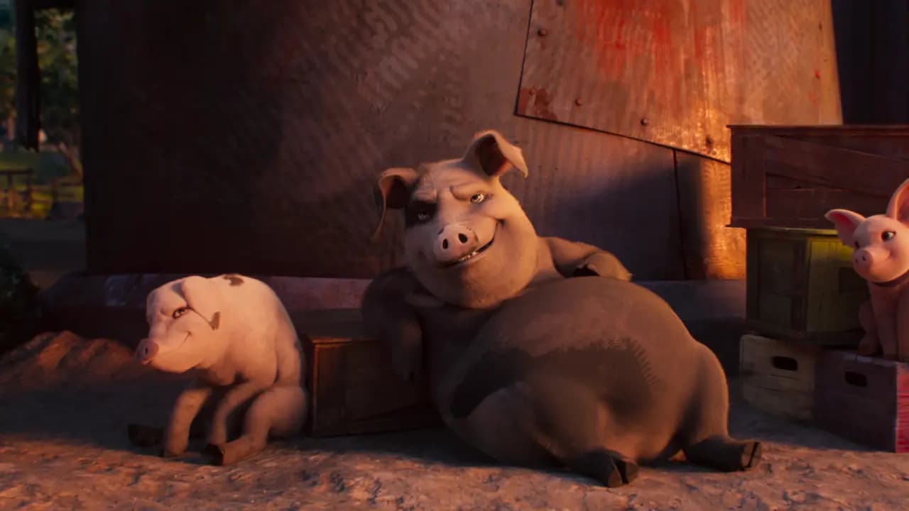 Animal Farm Backdrop