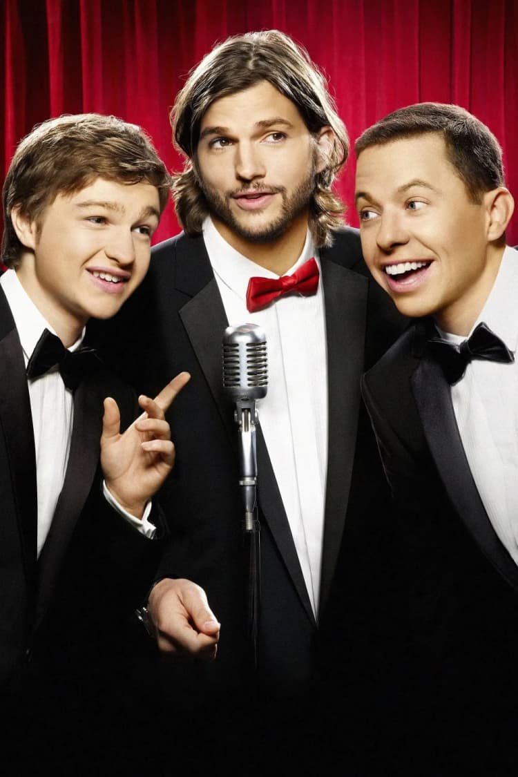 Two and a Half Men Poster