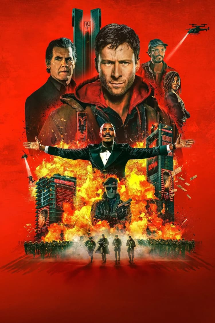 The Running Man Poster