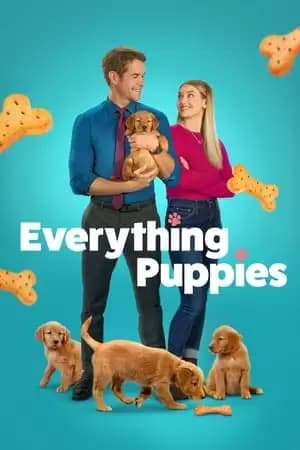 Puppies Everywhere Poster