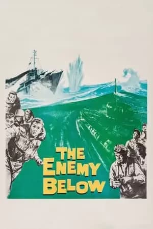 The Enemy Below Poster