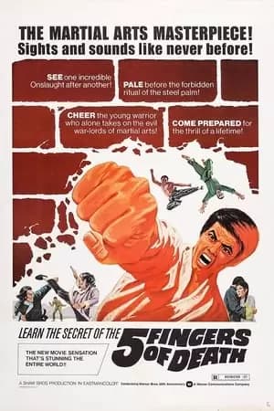 Five Fingers of Death Poster