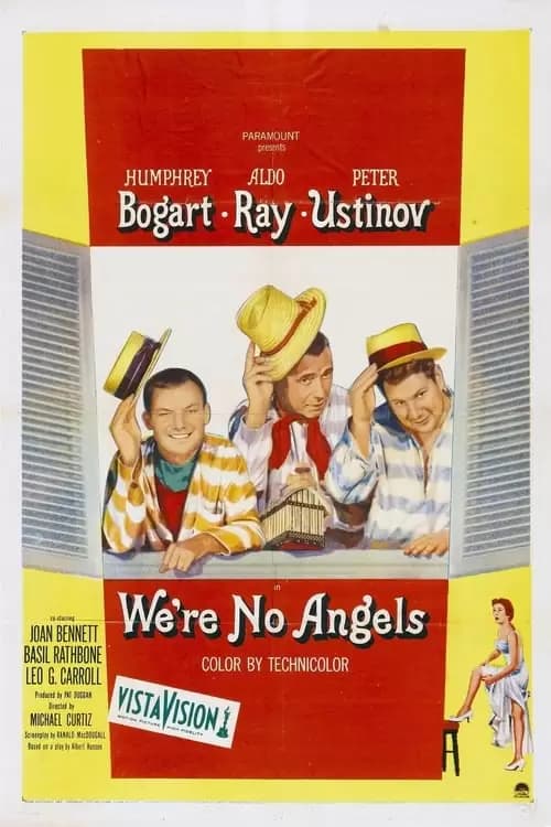 We're No Angels Poster