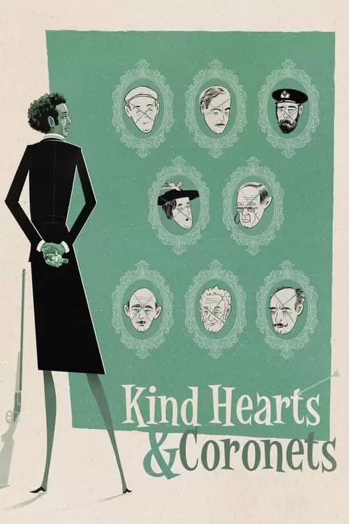 Kind Hearts and Coronets Poster
