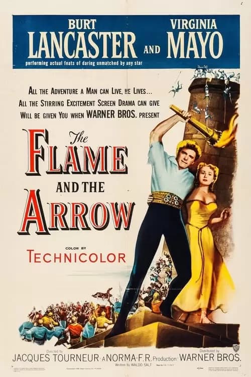 The Flame and the Arrow Poster