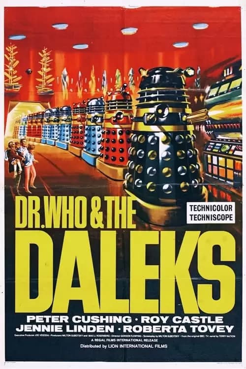 Dr. Who and the Daleks Poster