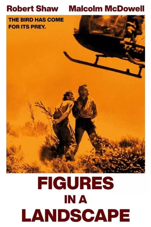 Figures in a Landscape Poster