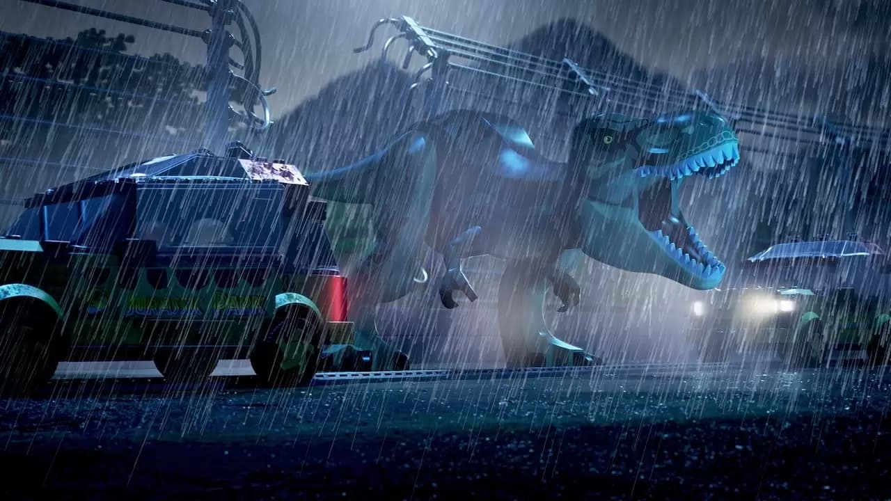 LEGO Jurassic Park: The Unofficial Retelling Backdrop