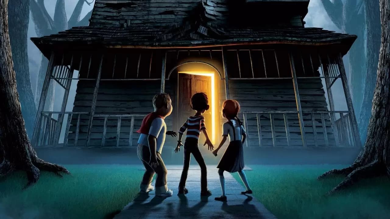 Monster House Backdrop