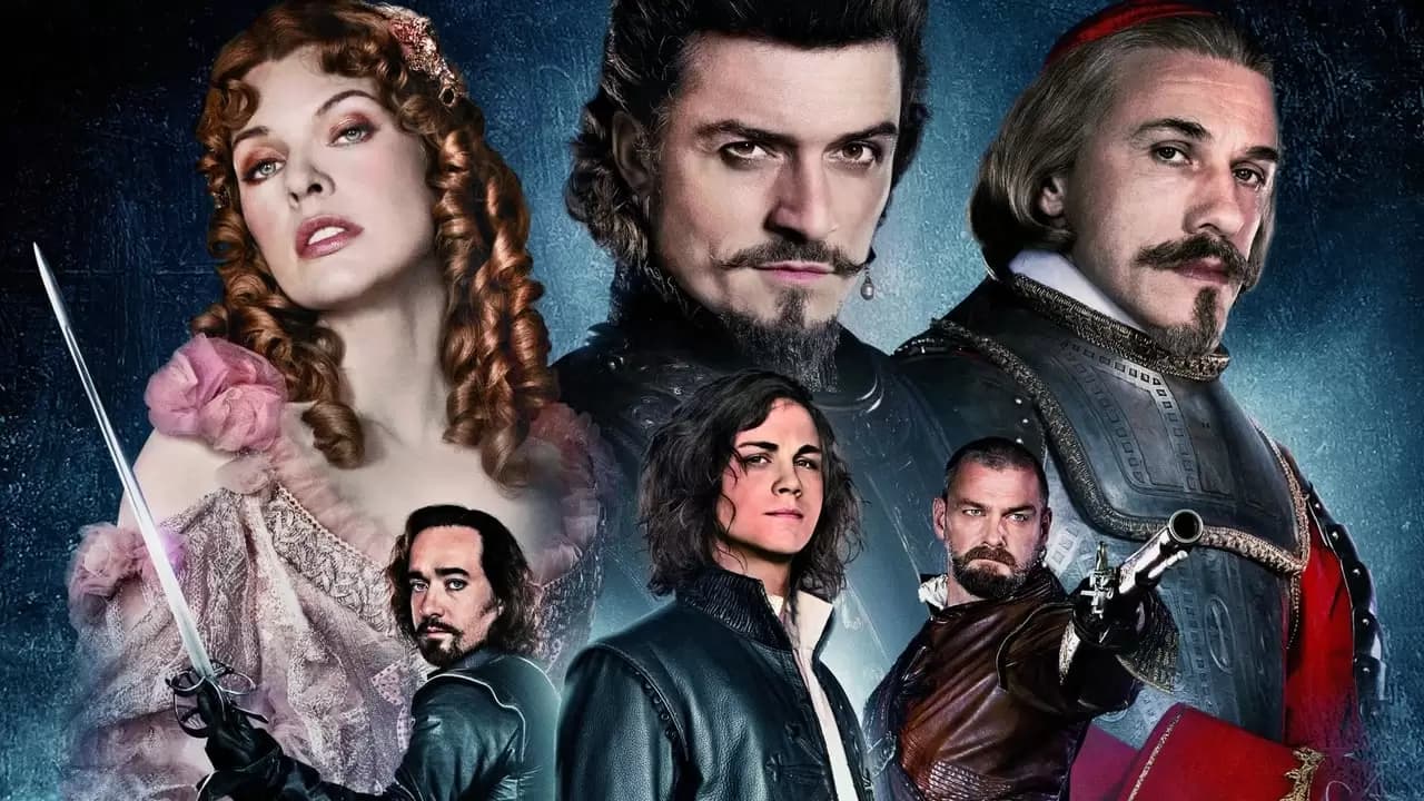 The Three Musketeers Backdrop