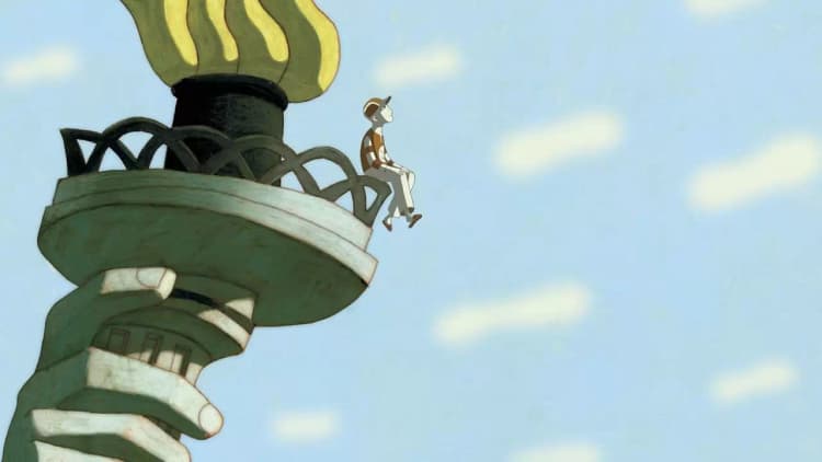 Phantom Boy Poster