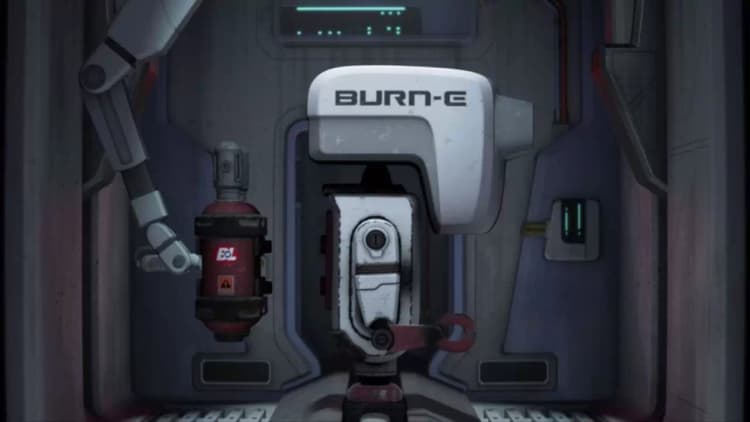 Burn-E Poster