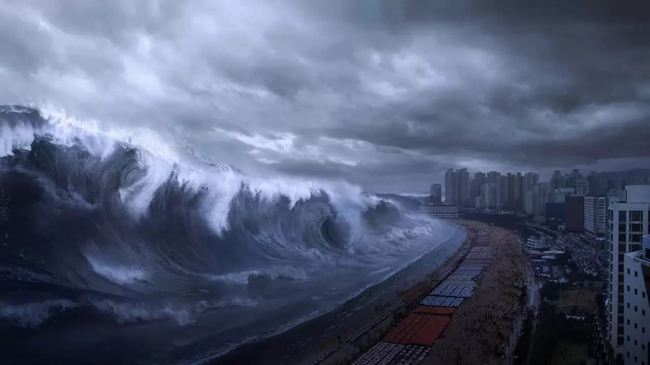 Tidal Wave Backdrop
