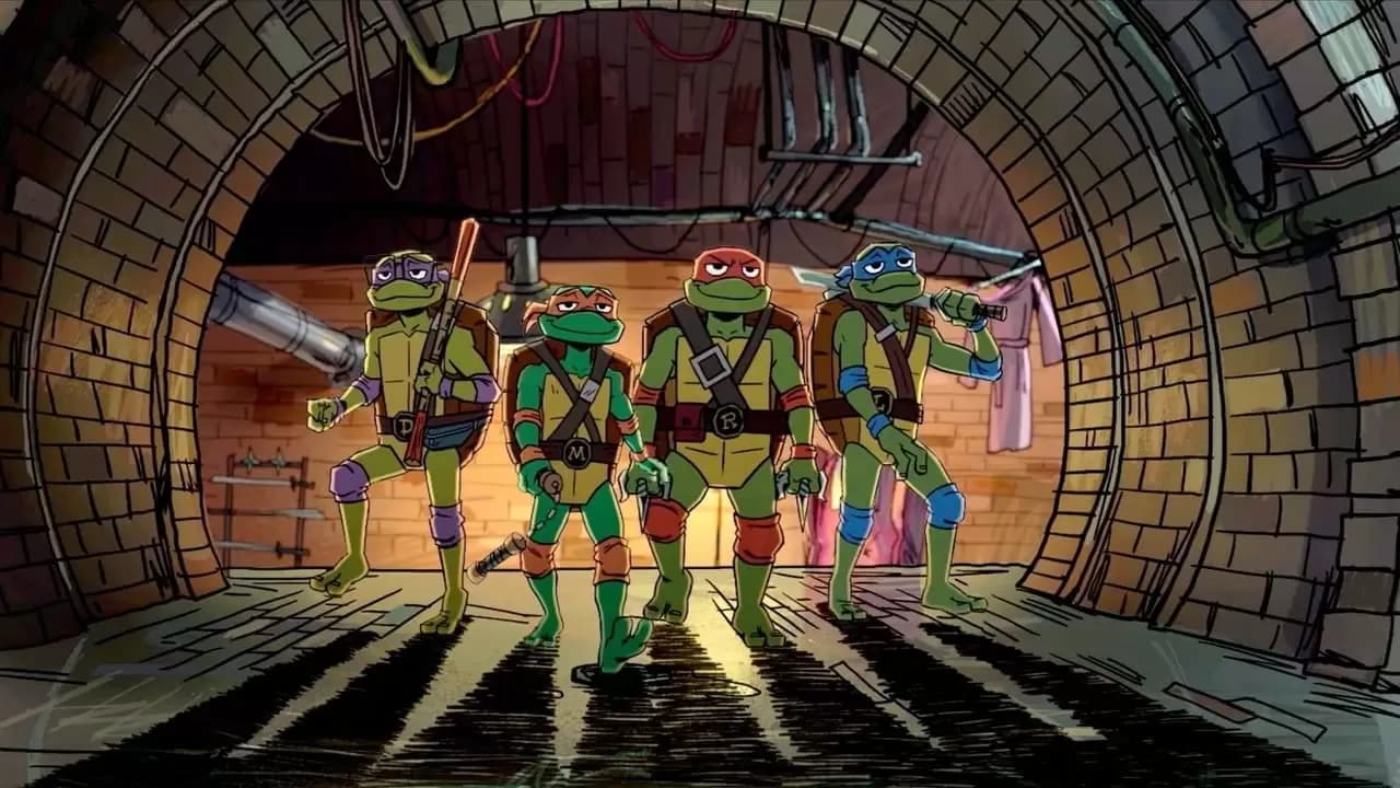 Tales of the Teenage Mutant Ninja Turtles Backdrop