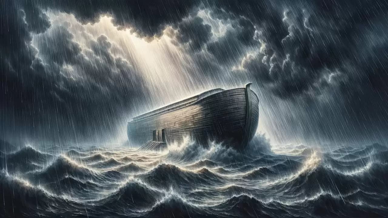 The Ark and the Darkness Backdrop
