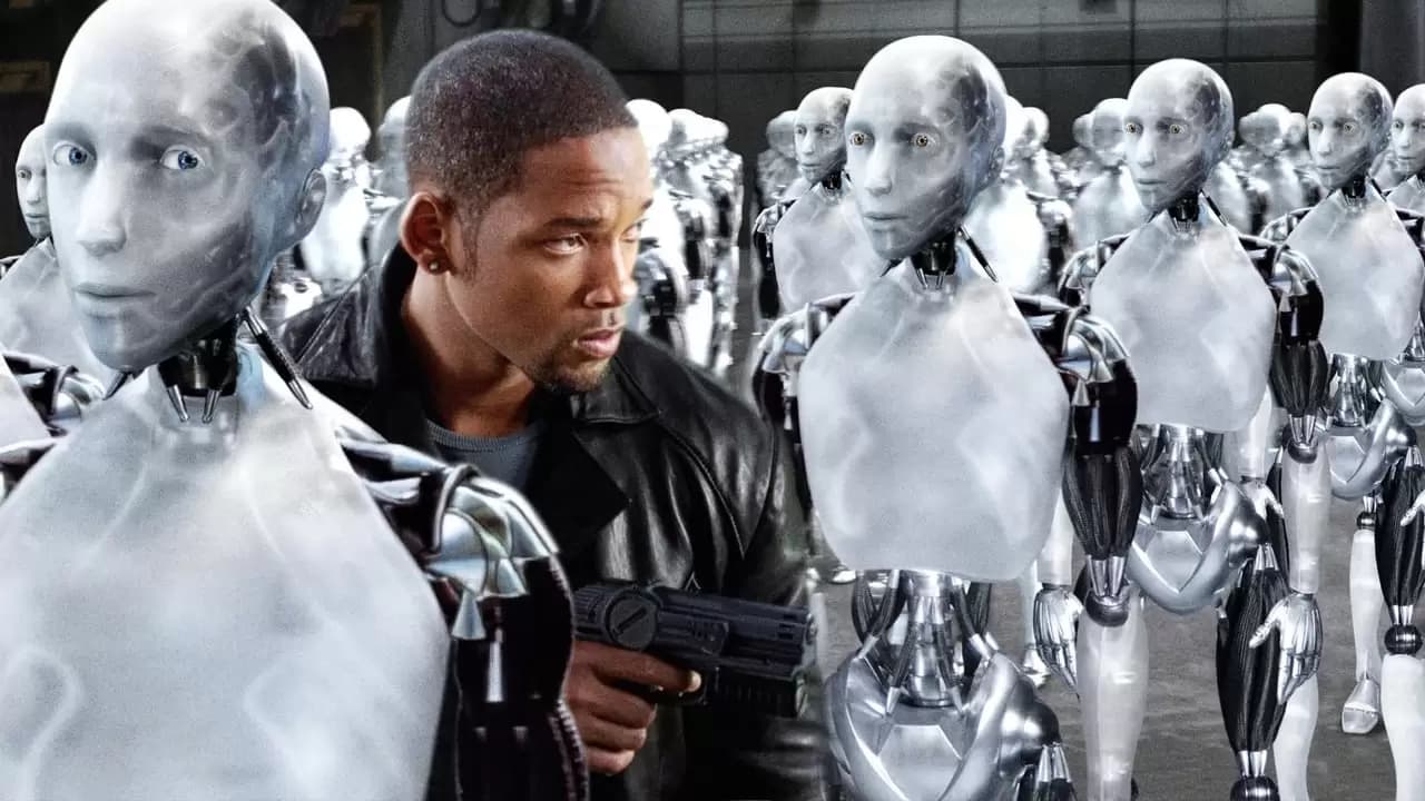 I, Robot Backdrop