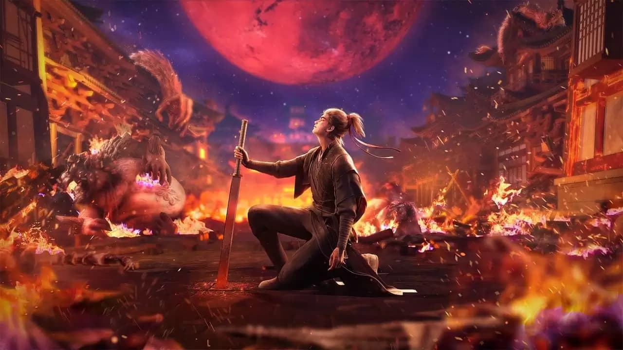 The Demon Hunter Backdrop