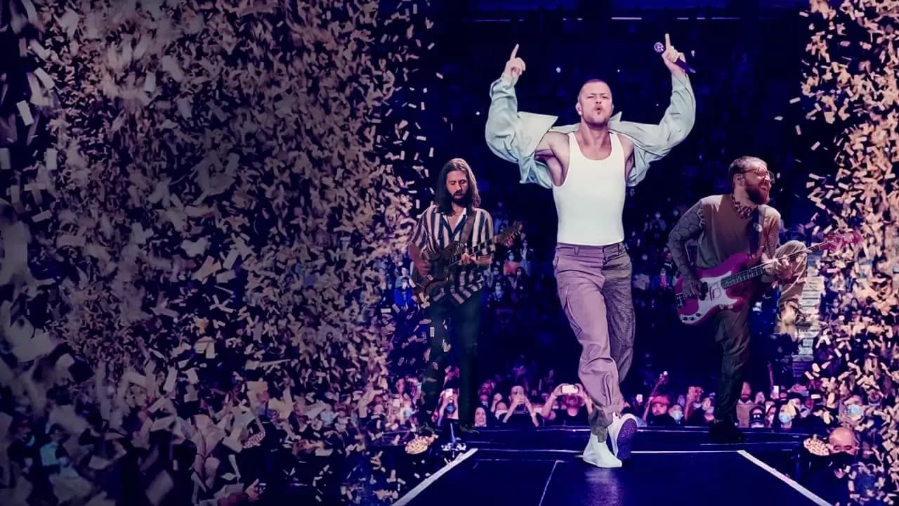 Imagine Dragons Live in Vegas Backdrop