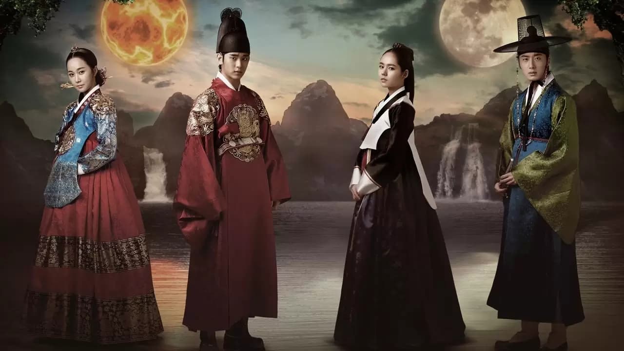 The Moon That Embraces the Sun Backdrop